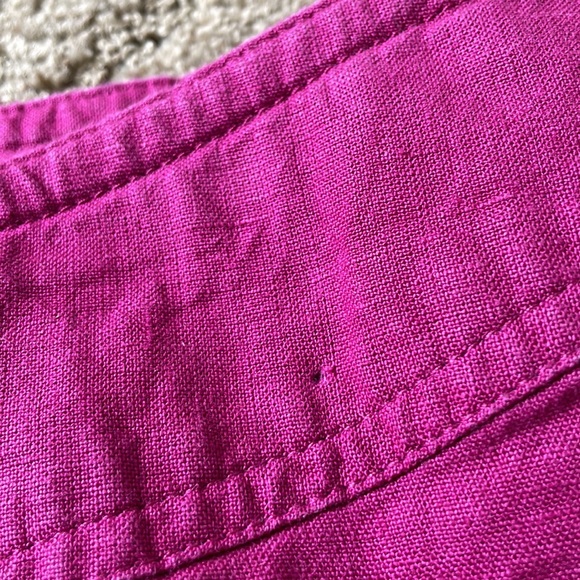 Athleta Aline daydream 100% linen drawstring mini skirt - Picture 7 of 10